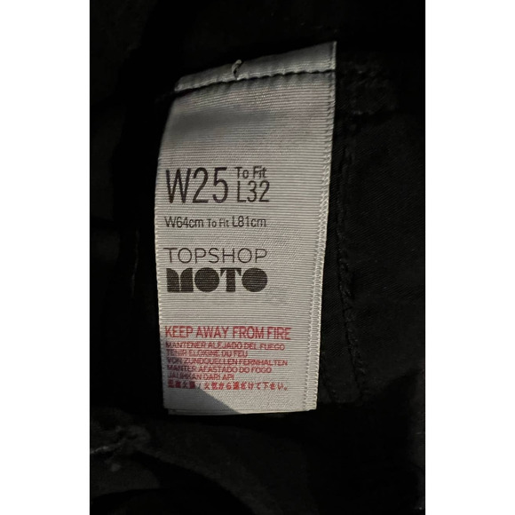 NWT Topshop Jamie High Waist Ankle Grazer Skinny Jeans (W25/L32) - Picture 10 of 10